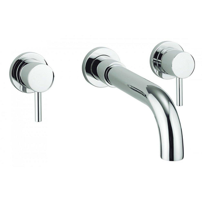 Crosswater Fusion Inbouw Badkraan - inclusief inbouwdeel - hoogglans chroom