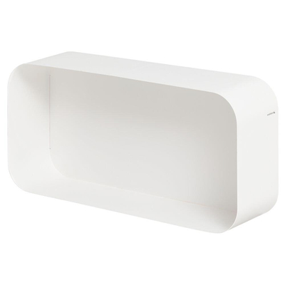 Sealskin Brix Cube mural grand Métal Blanc