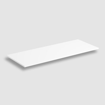 Clou Frame tablette 106.8x42cm encastrée Aluite blanc
