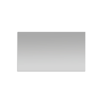 FugaFlow Eccelente Arredo Miroir - 120x70cm - sans éclairage - à poser horizontalement et verticalement - sans cuivre