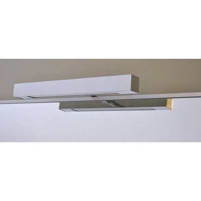 Sanicare Veronica spiegelverlichting – 30 cm – LED 5700 K – L-bevestiging – Chroom