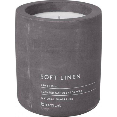 Blomus Fraga Geurkaars soft linen hoogte 11cm diameter 9cm magnet SHOWROOMMODEL