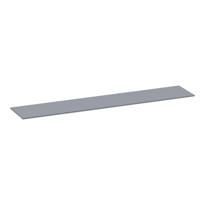 BRAUER Ocean Slim topblad - 240x46x2cm - mat grijs