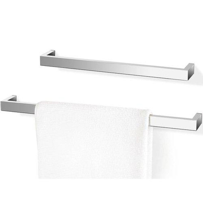 Zack LINEA Handdoekhouder - 47cm - enkel - hoogglans RVS