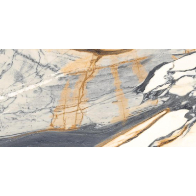 Ceralto Marvella Marble Vloertegel - 60X120 - 6.5mm - glans - wit