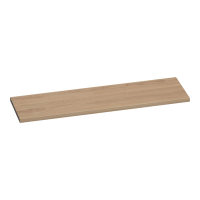 BRAUER Ocean Medium Plan sous vasque Chêne massif 160cm Smoked Oak (38 mm)