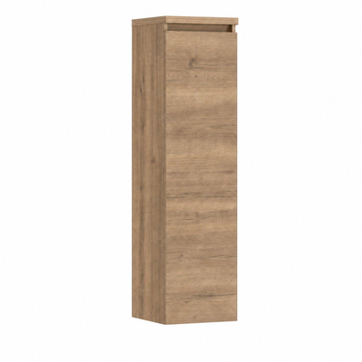 HR badmeubelen Armoire mi-haute - 35x35x130cm - 1 porte - ouverture à gauche - sans poignée - charleston