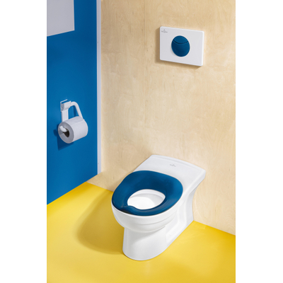 Villeroy & Boch O.novo Kids Bouton de commande WC E100 DualFlush 20.5x14.5cm ocean blue