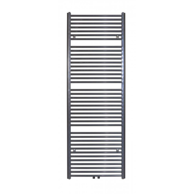 HR Badmeubelen Polo Designradiator - 60x8x118cm - middenaansluiting - 643 watt - graphit glossy OUTLETSTORE