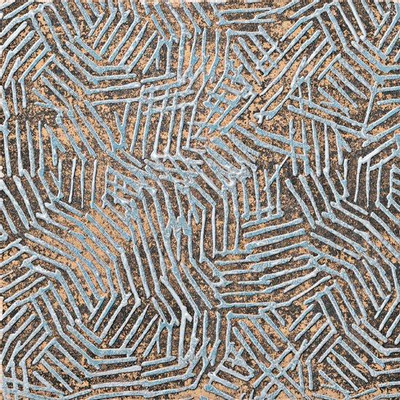 Serenissim Studio 50 bande décorative 30x30cm 10mm anti-gel rectifiée gris mat