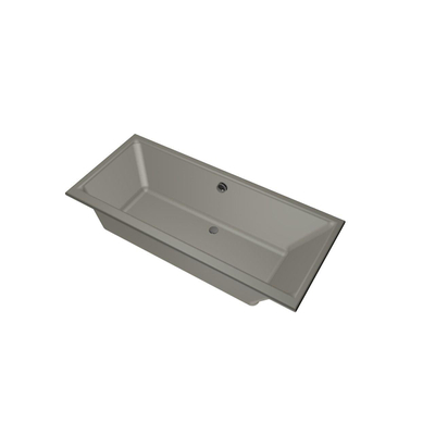 Xenz Kristal Ligbad - 170x75x48 - afvoer Midden - acryl - cement SHOWROOMMODEL