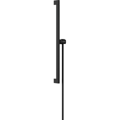 Hansgrohe Unica E Puro barre de douche - 65cm - noir mat