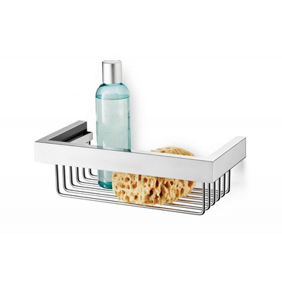 Zack LINEA Panier de douche - 27x13x9cm - acier inoxydable brillant