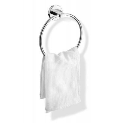 Zack SCALA Anneau porte-serviette - 20cm - inox poli brillant