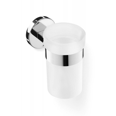 Zack SCALA Bekerhouder - 12x7cm - met glas - RVS