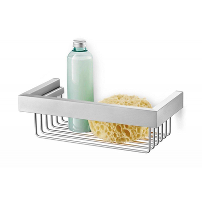 Zack LINEA Corbeille de douche 26.5x8.5x13.2cm Inox mat