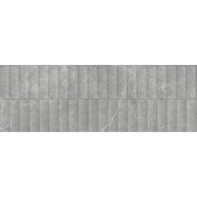 Ceralto Sylvaro Tone Bande décorative - 40x120cm - 10.8mm - rectifié - gris