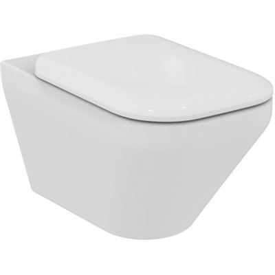 Ideal Standard Tonic II WC suspendu à fond creux sans bride 35.5x56cm Ideal Plus avec fixation cachée blanc