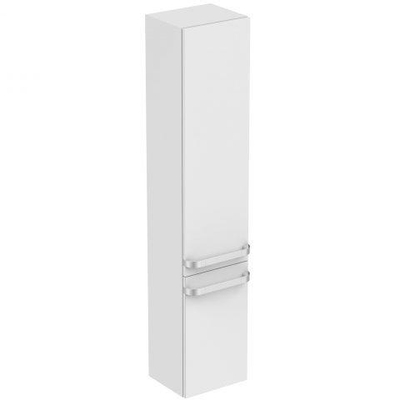 Ideal Standard Tonic II armoire colonne avec 2 portes 35x173.5x30cm gauche sans poignée blanc brillant