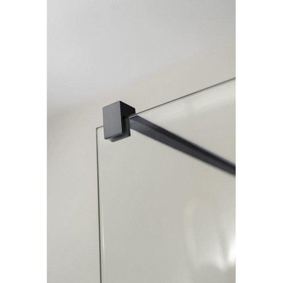 FugaFlow Eccelente Vetro Barre de stabilisation réglable - 73-120cm - Gunmetal brossé PVD