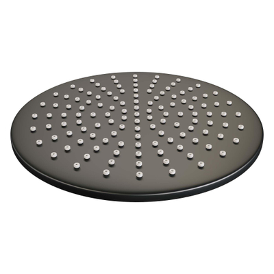 Brauer Black Edition hoofddouche - Ø30cm - mat zwart