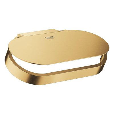 GROHE Selection porte-rouleau de WC avec couvercle brushed cool sunrise