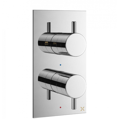 Crosswater MPRO Douchekraan - inbouw - verticaal - hoogglans chroom