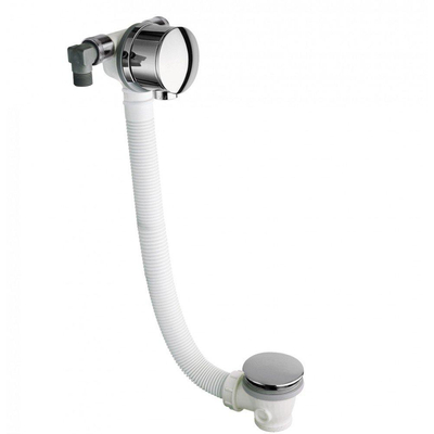 Crosswater Bath Fill bonde clic clac avec système vidage remplissage 52mm chrome