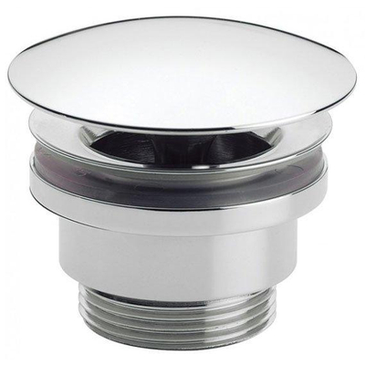 Crosswater Basin Wast Afvoerplug - voor wastafel - met klikwaste - 50mm - hoogglans chroom