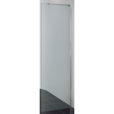 Crosswater Design S paroi latérale 80x195cm avec verre de sécurité clair 8mm profil argent