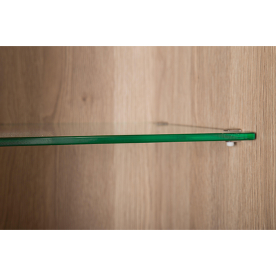 BRAUER Trust armoire de salle de bains - 160x35x35cm - sans poignées rapportées avec 2 portes ouvrant à gauche ou à droite Sunlit