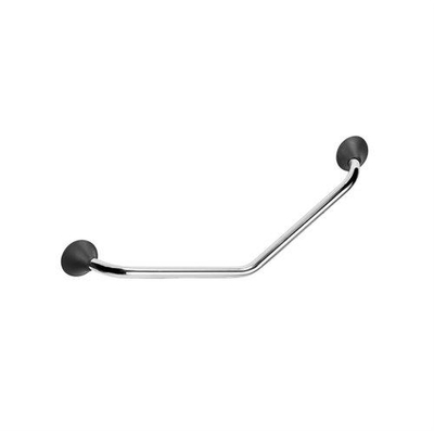 Handicare Linido barre d'angle murale 45 degrés 40x40cm inox
