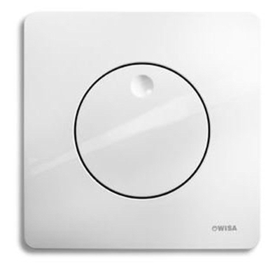 Wisa Gaia panneau de commande avec coupure de chasse SO blanc