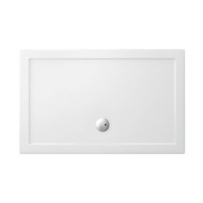 Crosswater Showertray receveur de douche 120x90x4cm rectangulaire blanc