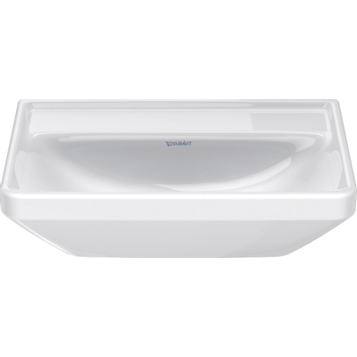 Duravit d-neo lavabo 45x33.5x13cm sans trou pour robinetterie rectangle céramique blanc