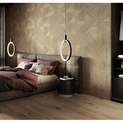 SAMPLE Colorker Tangram Carreau décoratif 32x100cm 10.4mm Coffee