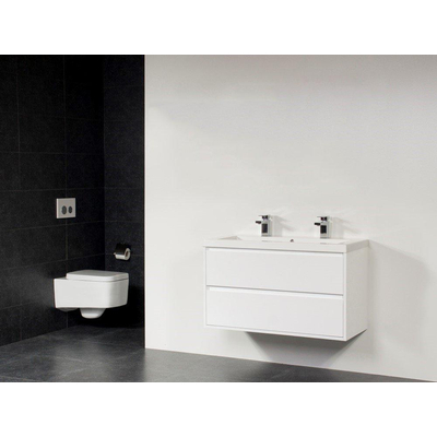 Saniclass New Future XXS Foggia Meuble 100cm sans miroir Blanc