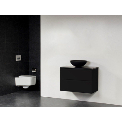 BRAUER New Future XXS Corestone13 Vasque noir meuble 80cm sans miroir noir