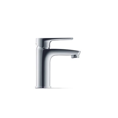 Duravit B.1 1 greeps wastafelmengkraan - 137x42x155mm - hoogglans chroom