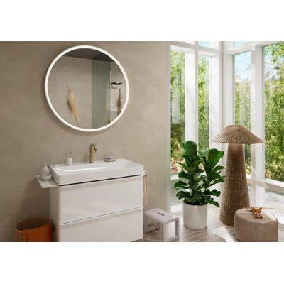Hansgrohe Tecturis Mitigeur lavabo - sans bonde - bec 13.9 cm - bronze brossé
