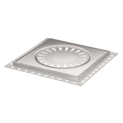 Berg van den siphon de rénovation 196x196x10mm inox