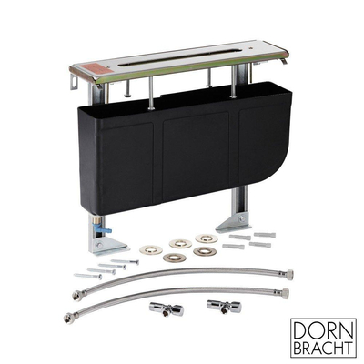 Dornbracht Perfecto montagesysteem voor 3 en 4 gats badkranen tegelrandmontage 1/2
