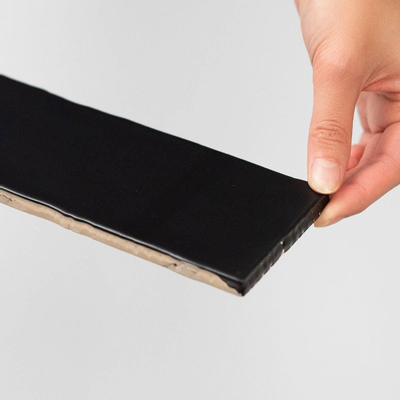 Cifre Ceramica Colonial Carrelage mural - 7.5x30cm - 8.6mm - Rectangulaire - Noir mat