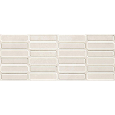 SAMPLE Terravito Evarno wandtegel - 30x75cm - gerectificeerd - Ivory mat (crème)