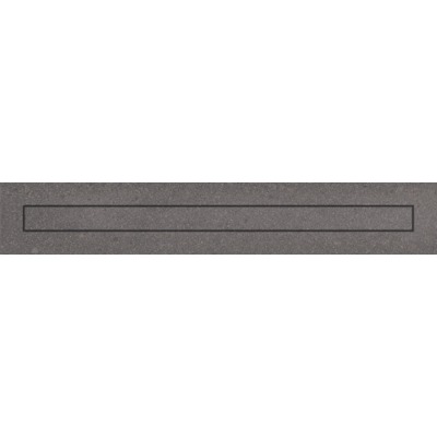 Mosa solids strip 14.7X89.7cm basalt grey mat