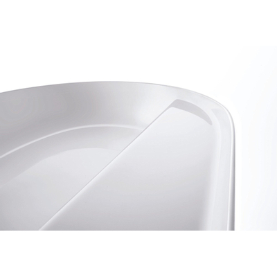 Duravit Luv Opzetwastafel - 80x40cm - met 1 kraangat - zonder overloop - glans wit