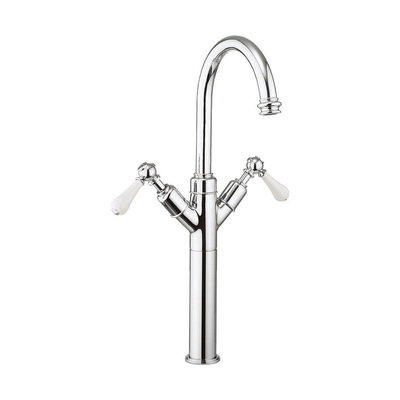 Crosswater Belgravia Robinet de cuisine - hauteur 46,5cm - saillie 16,8cm - levier - chrome