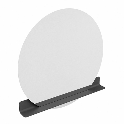 Mondiaz SPOT Miroir de salle de bain - rond 110cm - plan de miroir - couleur Gris Foncé