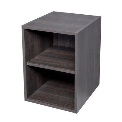 Ichoice Zijkast Open 40 Legno Antracite 39.8x55x45.5cm MFC OUTLETSTORE