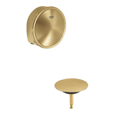 GROHE Talentofill Ensemble de garniture - pour vidage de baignoire - brushed cool sunrise